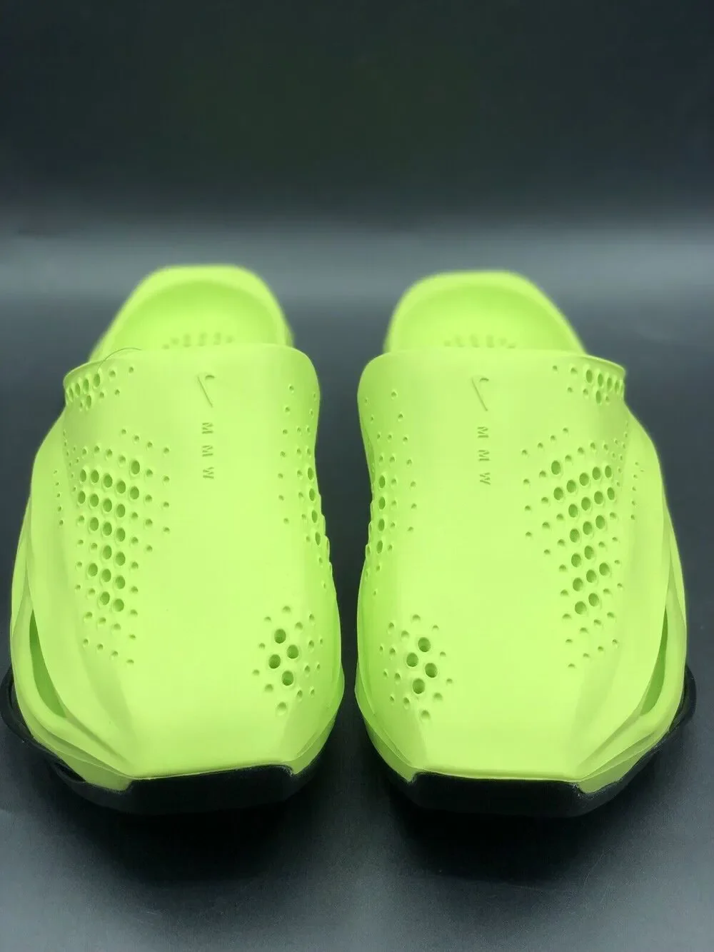 Nike x MMW 005 Slides Volt/Black - DH1258-700 - Men's Size 13